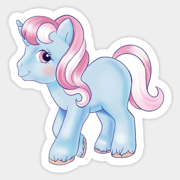 Baby Pony Unico Sticker by LezzlesTheBrave